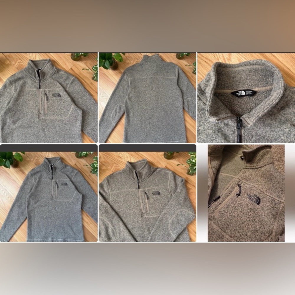 The North Face Tan Fleece Pullover - Picture 16 of 17